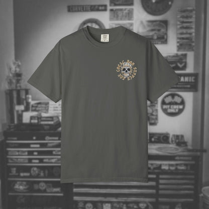 Lowrider Skull Tee — La Reina - Dia los Muertos Graphic T-Shirt