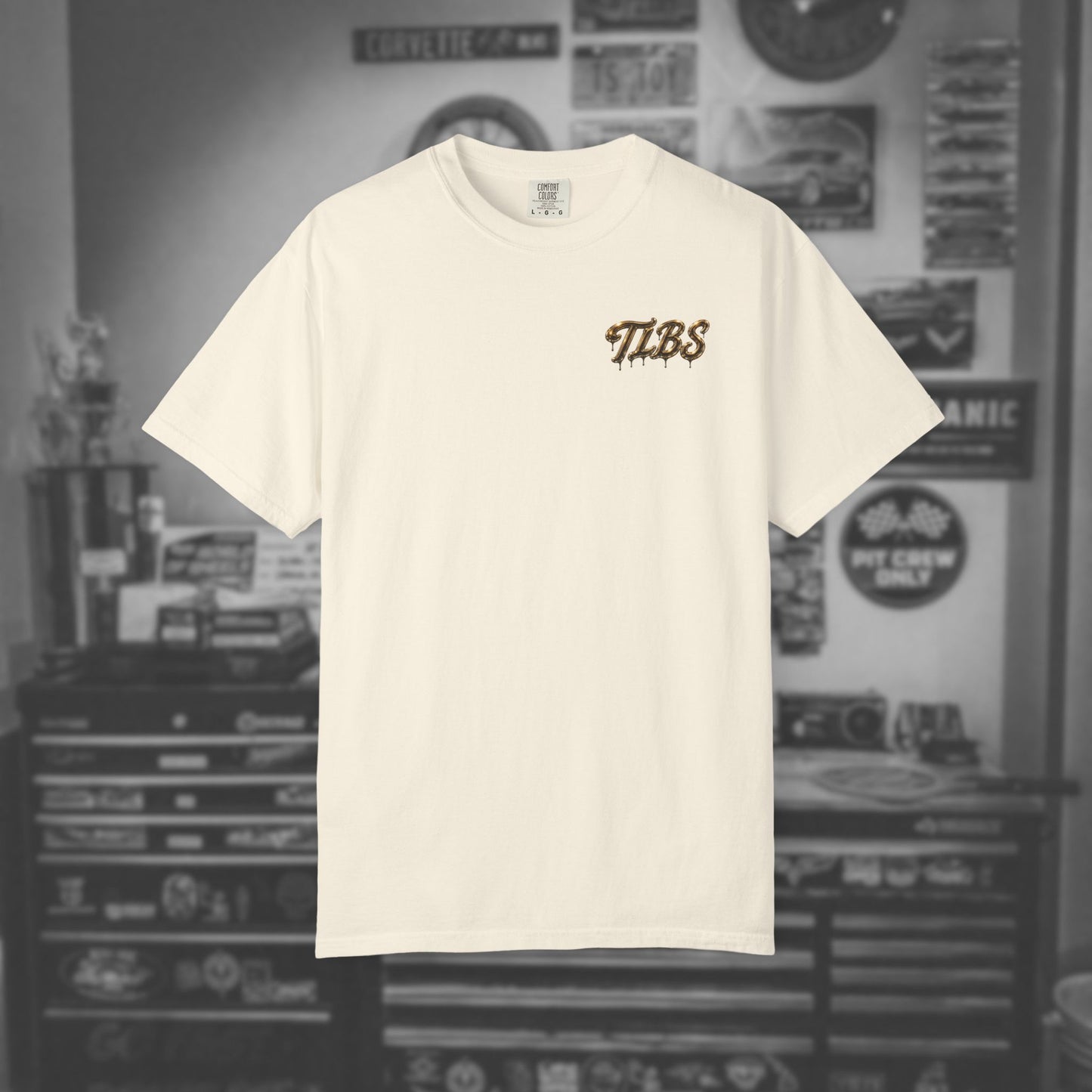 Retro Golden Pinup 'The Local Bob Supply' Graphic Tee