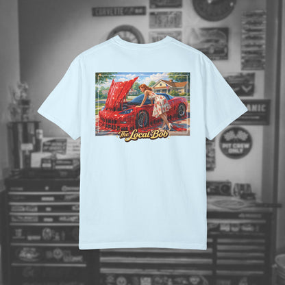 Red, White & Drip Z06 Pinup Tee