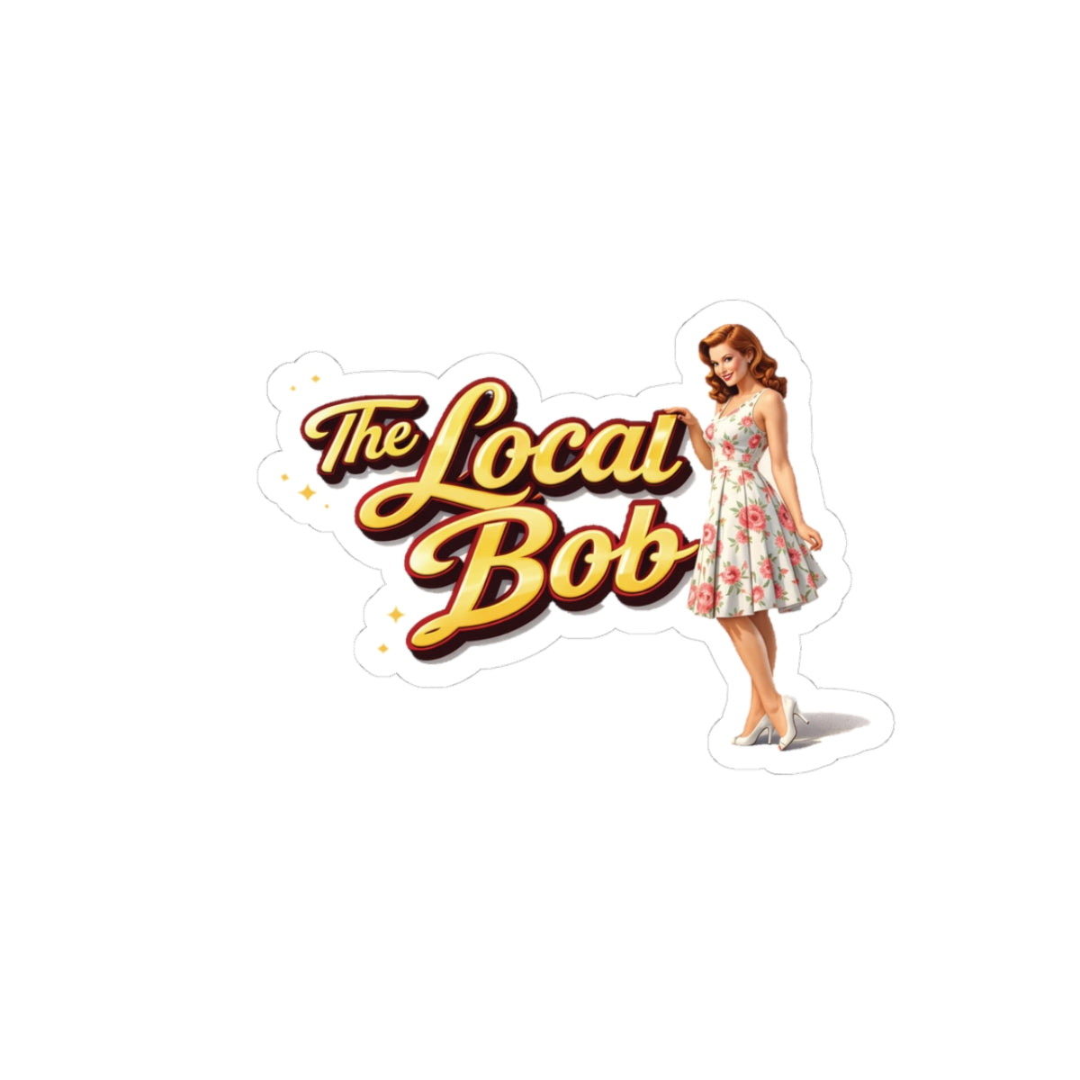 Pin-up Sticker