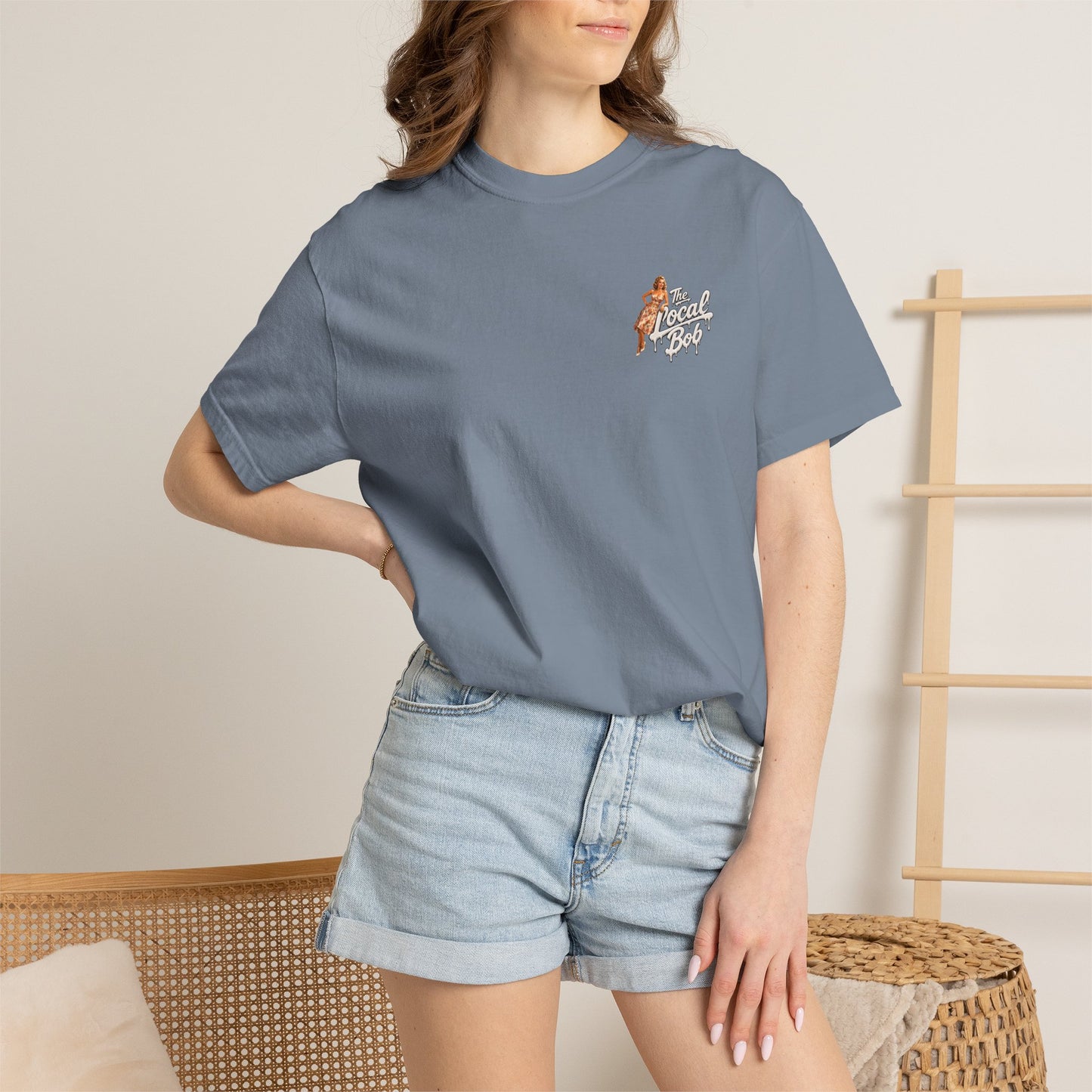 Camaro ZL1 Pinup Tee — 1950s Drip Art T-Shirt