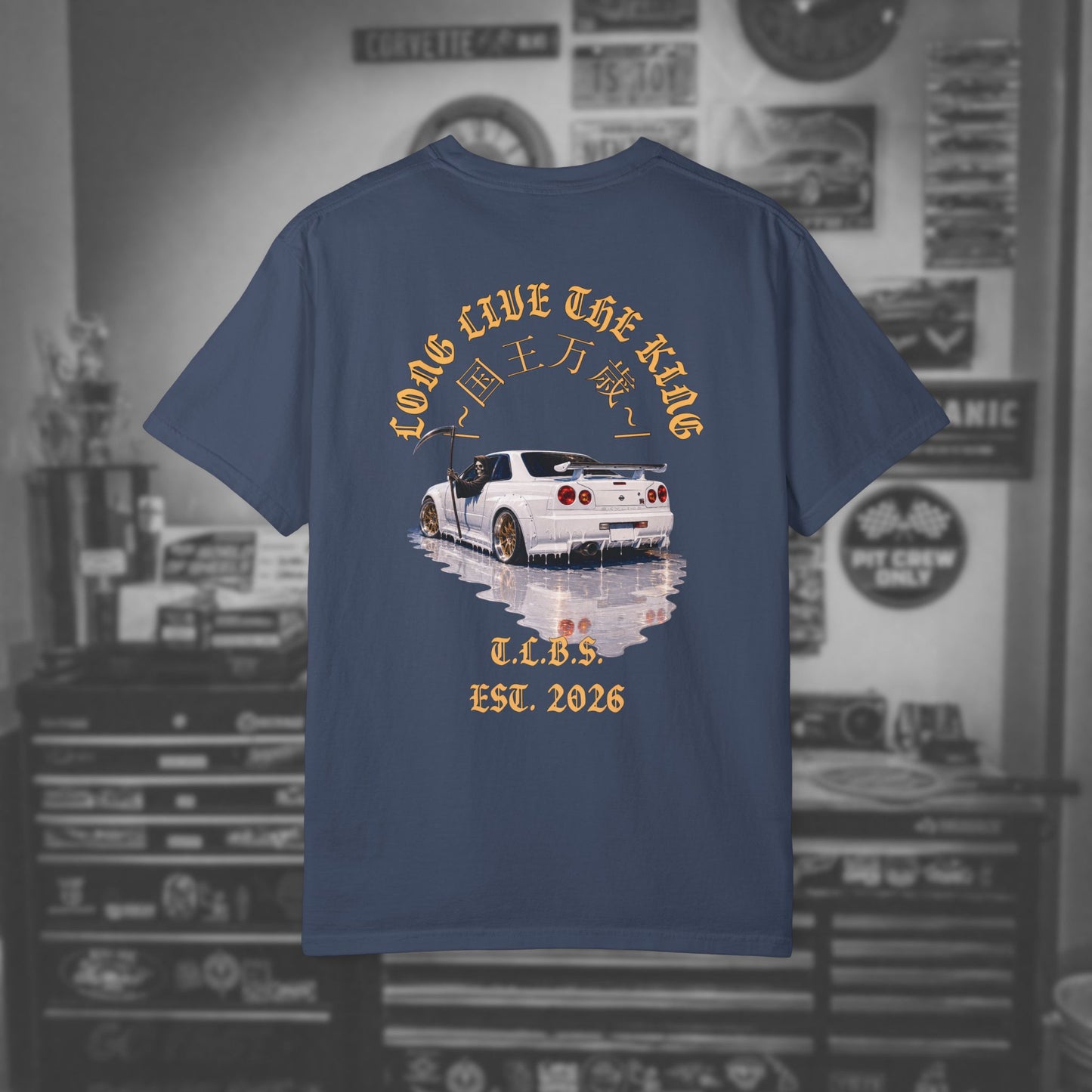 "The King" - R34 GTR x Reaper Graphic Tee
