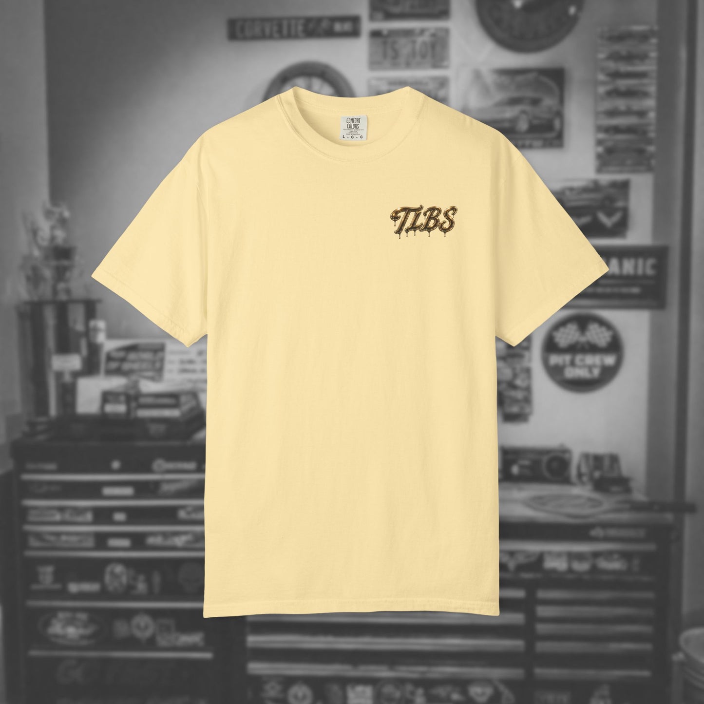 Retro Golden Pinup 'The Local Bob Supply' Graphic Tee