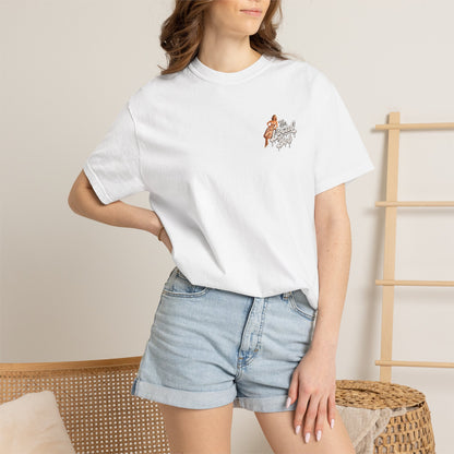 Camaro ZL1 Pinup Tee — 1950s Drip Art T-Shirt
