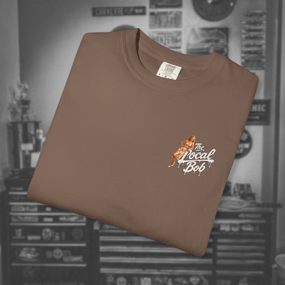 Camaro ZL1 Pinup Tee — 1950s Drip Art T-Shirt