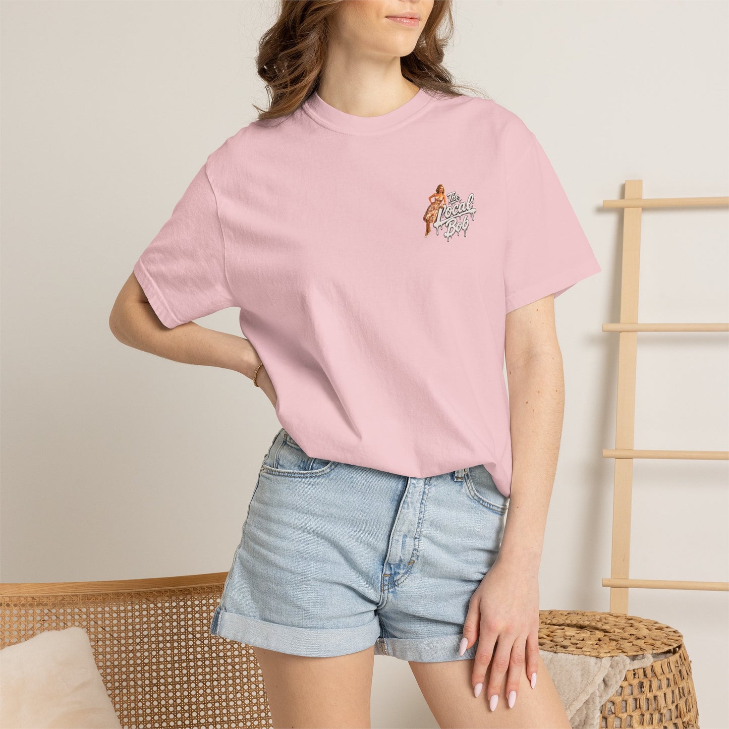 Camaro ZL1 Pinup Tee — 1950s Drip Art T-Shirt