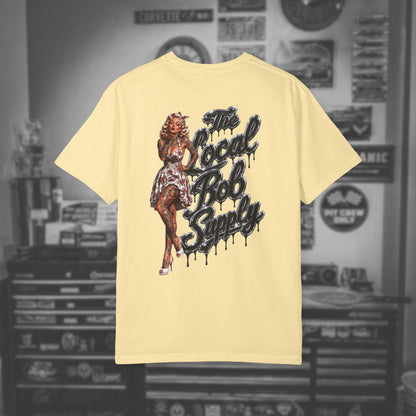 Retro Pinup 'The Local Bob Supply' Graphic Tee