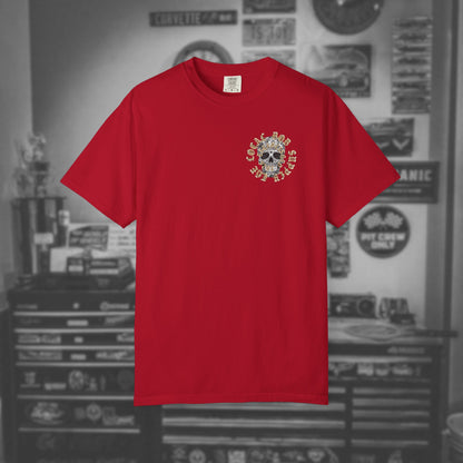 Puro Estilo Square Body Chevy T-Shirt — Día de Muertos Graphic Tee