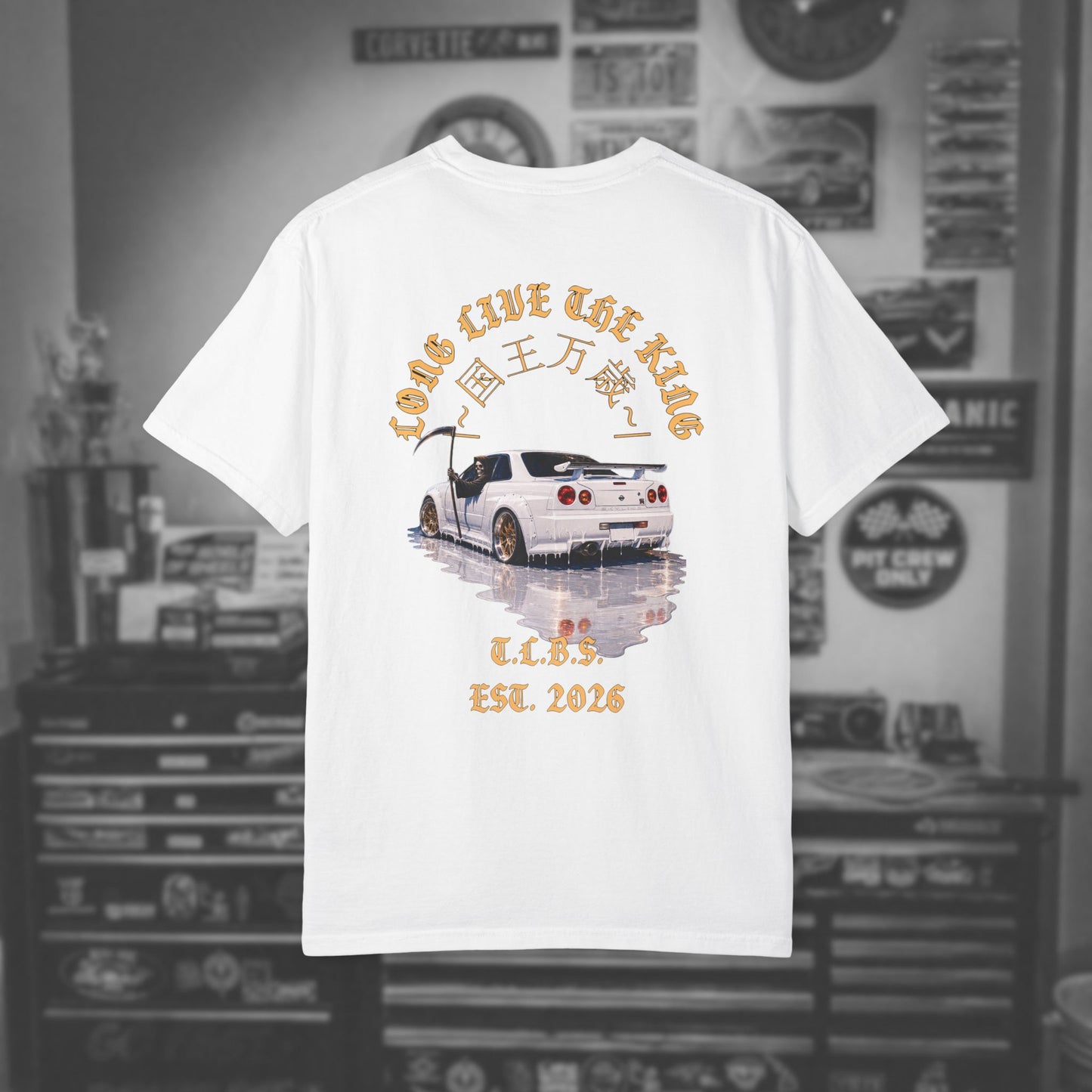 "The King" - R34 GTR x Reaper Graphic Tee