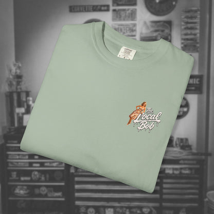 Camaro ZL1 Pinup Tee — 1950s Drip Art T-Shirt