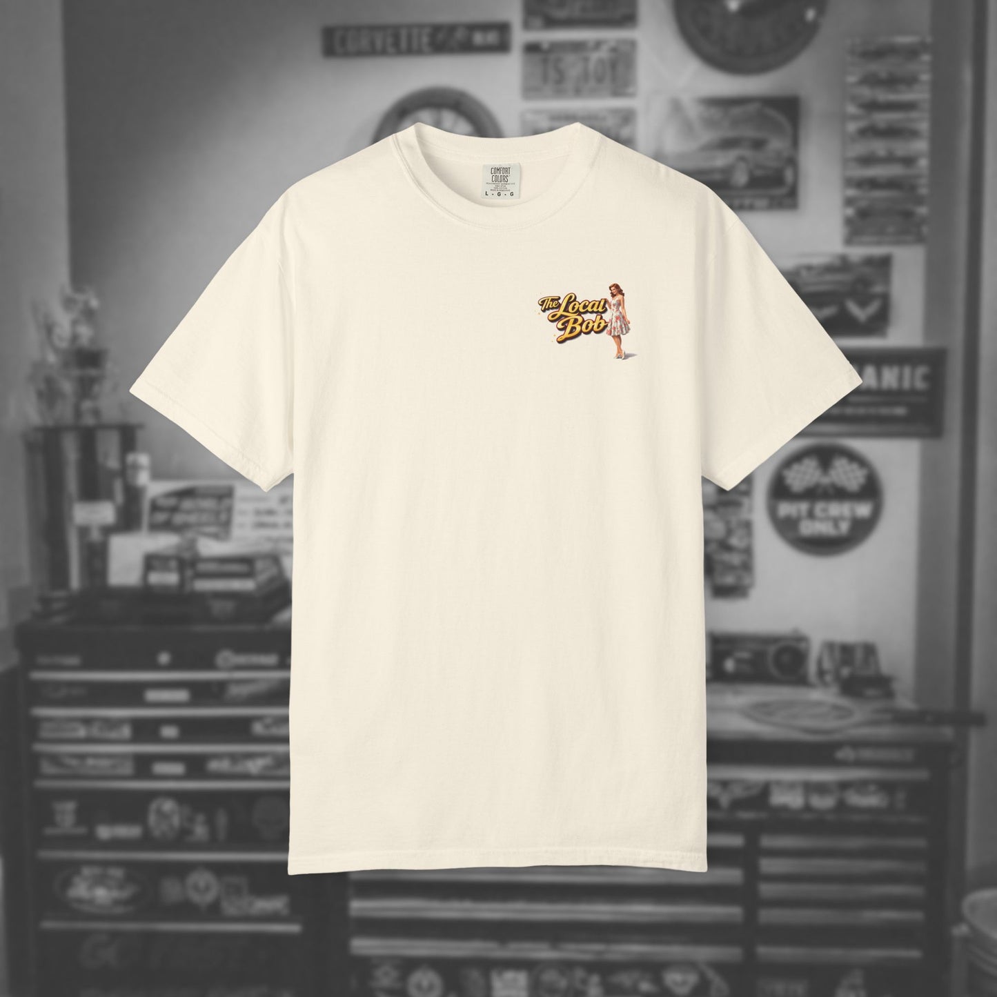 Red, White & Drip Z06 Pinup Tee