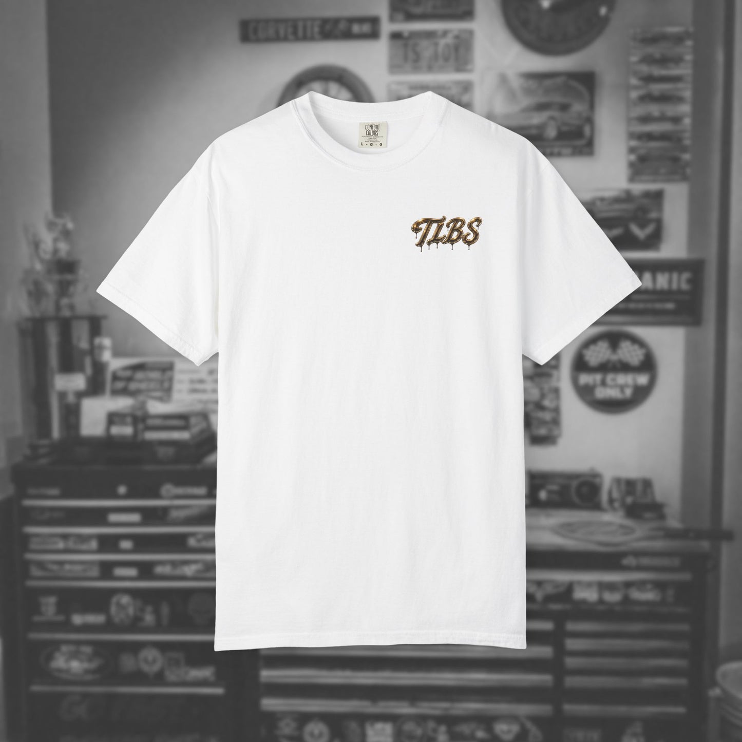 Retro Golden Pinup 'The Local Bob Supply' Graphic Tee