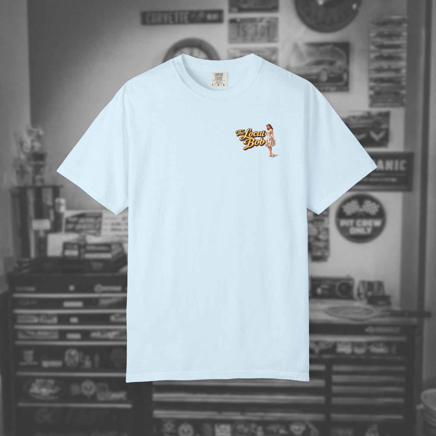 Red, White & Drip Z06 Pinup Tee