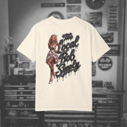 Retro Pinup 'The Local Bob Supply' Graphic Tee