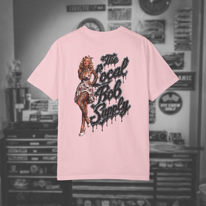 Retro Pinup 'The Local Bob Supply' Graphic Tee
