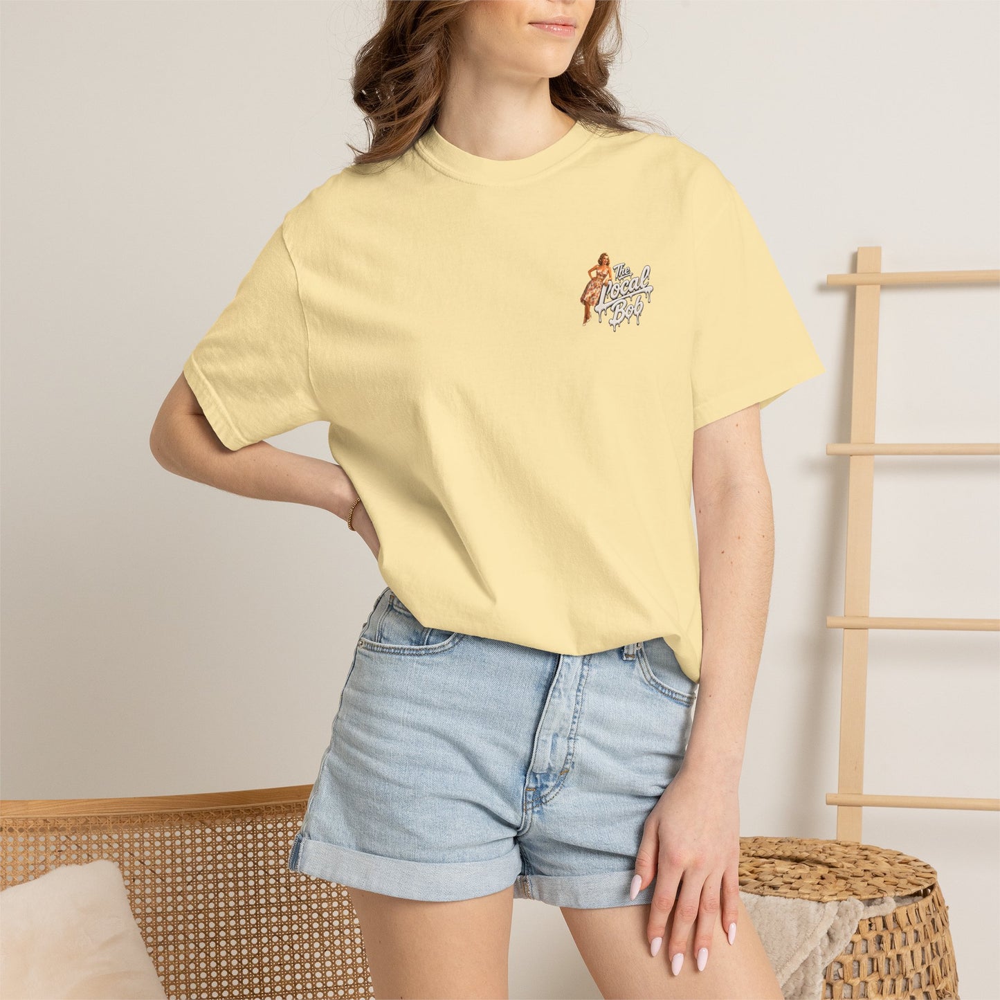 Camaro ZL1 Pinup Tee — 1950s Drip Art T-Shirt
