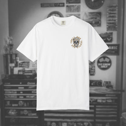 Lowrider Skull Tee — La Reina - Dia los Muertos Graphic T-Shirt
