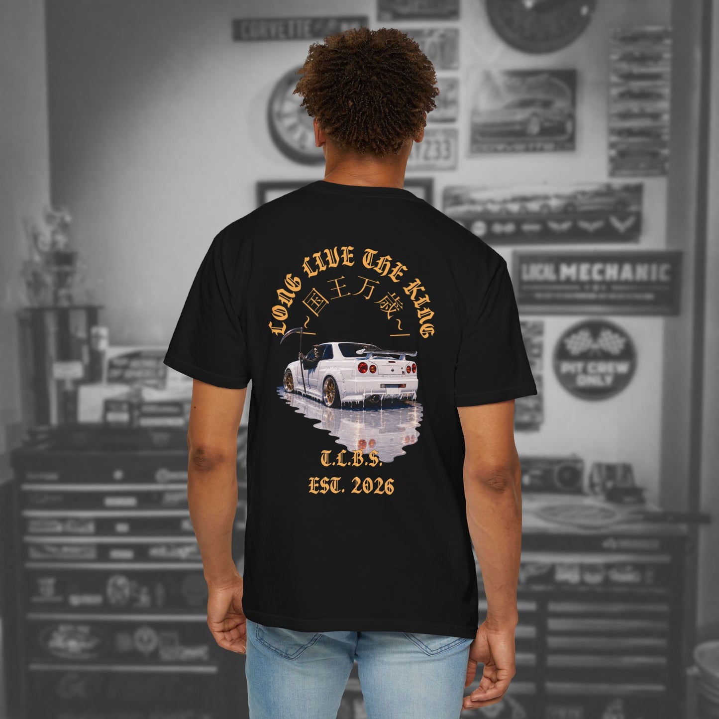 "The King" - R34 GTR x Reaper Graphic Tee