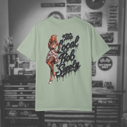 Retro Pinup 'The Local Bob Supply' Graphic Tee