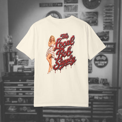 Retro Pin-Up — "The Local Bob Supply" Graphic Tee