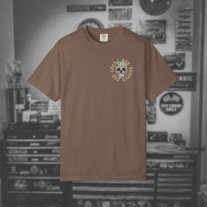 Puro Estilo Square Body Chevy T-Shirt — Día de Muertos Graphic Tee