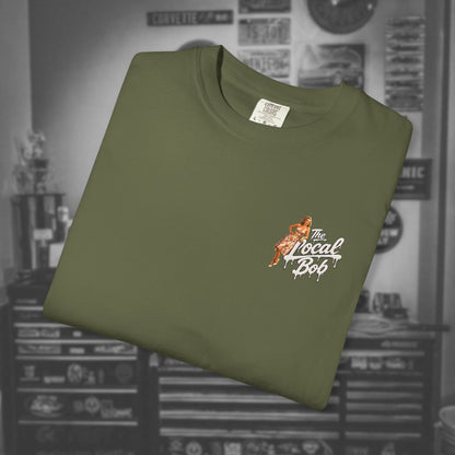 Camaro ZL1 Pinup Tee — 1950s Drip Art T-Shirt