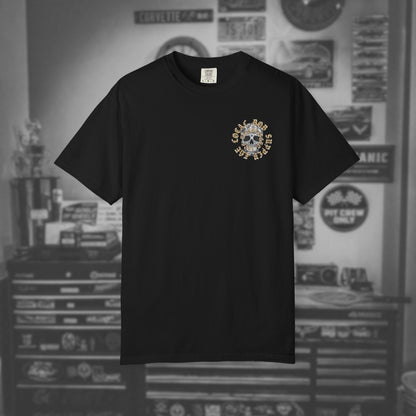 Lowrider Skull Tee — La Reina - Dia los Muertos Graphic T-Shirt